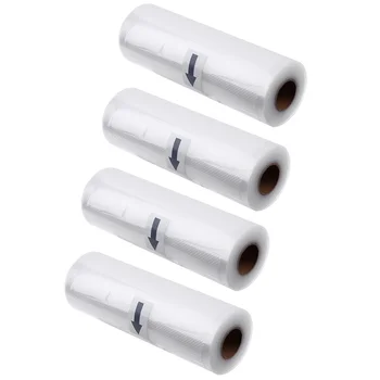 

4Pcs Vakum Sealing Machine Packages Bags for Vacuum Packaging Machine Grain for Wrappers Food Sealer(28X500cm)