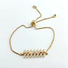 10 шт. Новое поступление Романтический микро проложить Радуга CZ Кристалл браслет для женщин модные ювелирные изделия подарок BG315