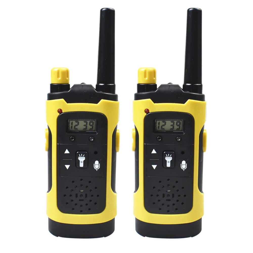 2PCS Intelligent Walkie Talkies With LCD Display Clear Sound Waterproof Parent-Child Interaction Kid Pretend Toy #1 8