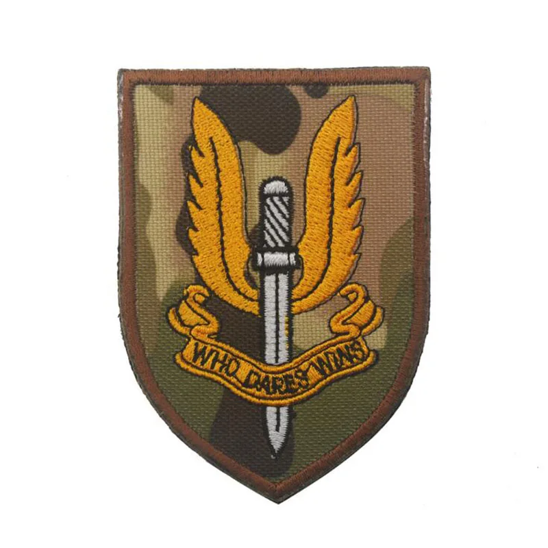SAS вышивальный Знак Эмблемы крыла Великобритании Special полный спектр услуг в стиле