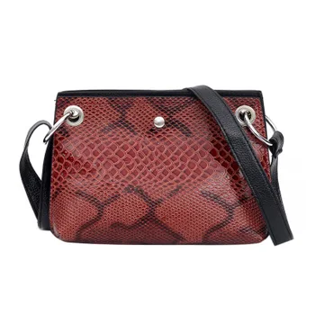 

mini Snake Print Women Shoulder Bag luxury handbags women bags designer Wild Girls Small Square Messenger Bag bolsa feminina