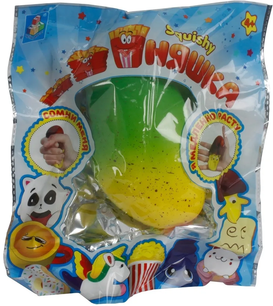 Игрушка-антистресс М-м-мняшка Сквиши: Манго