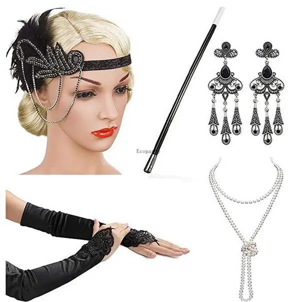 1920s Flapper Accessory Set 2
