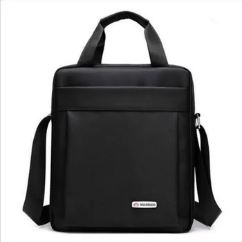 

High Quality Portfolio Satchel Portable Hand Work Business Office Male Messenger Bag Men Briefcase For Document Handbag