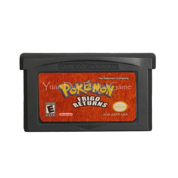 

For Nintendo GBA Video Game Cartridge Console Card Poke Series Frigo Returns English Language US Version