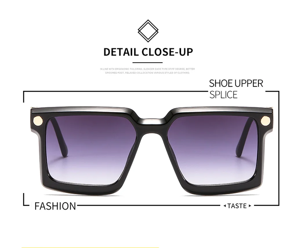 Солнцезащитные очки для женщин и мужчин, лето, новые модные квадратные трендовые солнцезащитные очки с v-образной символикой, 1793, водяное покрытие, цвет PC UV400