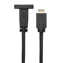USB 3,1 type E PCI-E для USB 3,1 type C Female Gen 2 удлинитель кронштейн профиля