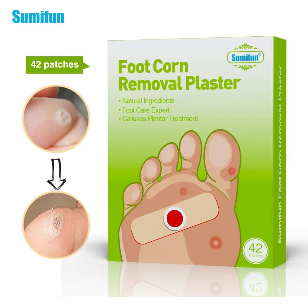 Foot Corn Removal Paster Painless Calluses Plantar Warts Thorn Patch