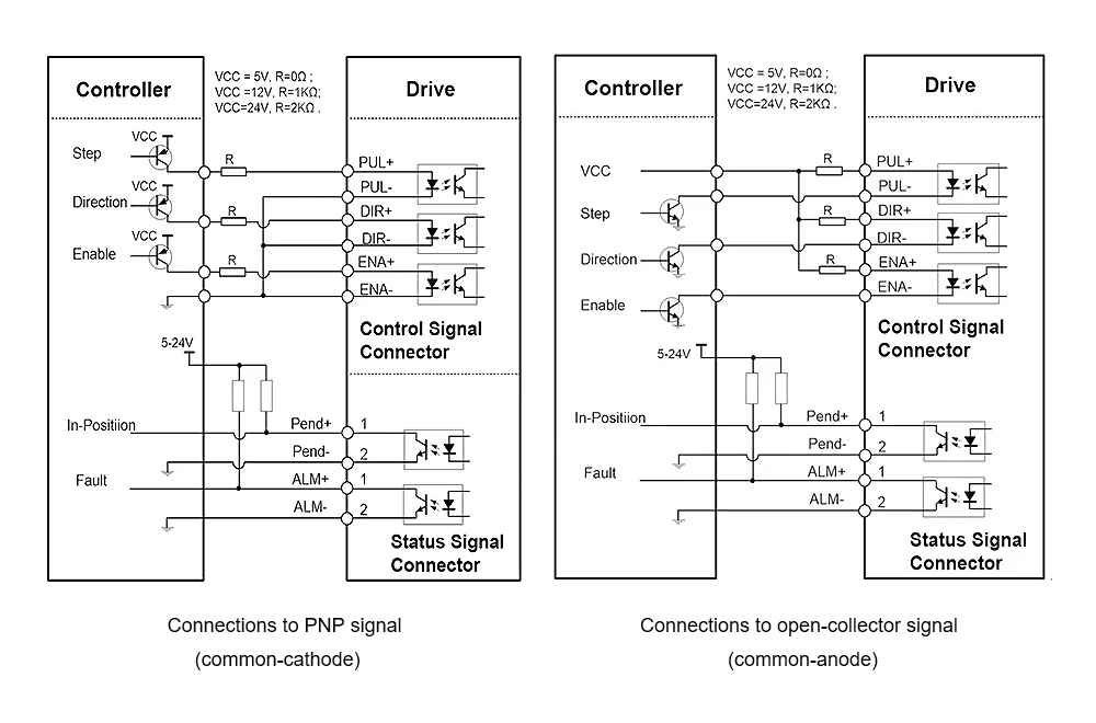 Stepperonline nema 23 motor deslizante fechado 3nm