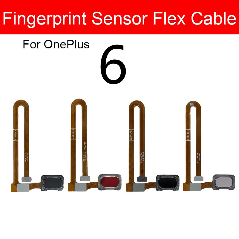 Premium Home Button Fingerprint Sensor with Frame and Flex Ribbon Cable Repair Kit