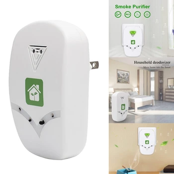 

Pluggable Air Purifier Negative Ion Generator Mini Smoke Purifier for Small Space,Air Freshener Remove Smell-US Plug