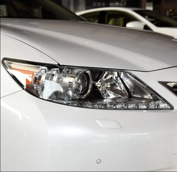 Для Lexus ES250 ES350 2013 передние фары прозрачные абажуры лампы оболочки маски фары крышка объектива фары