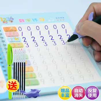 

8 Writing Books Baby Copybook Practice Handwriting For CalligraphyKids In English Letter Toy Write Children Book Learn Materic