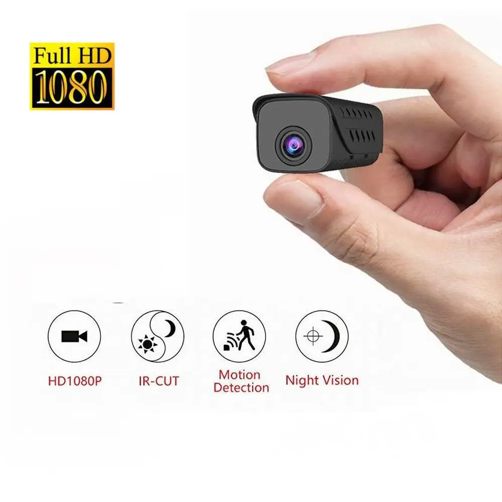 

IP Camera 1080P HD Infrared Night Vision Motion Detection Home Security Surveillance Wifi Camera 850mAh Battery Support TF Card
