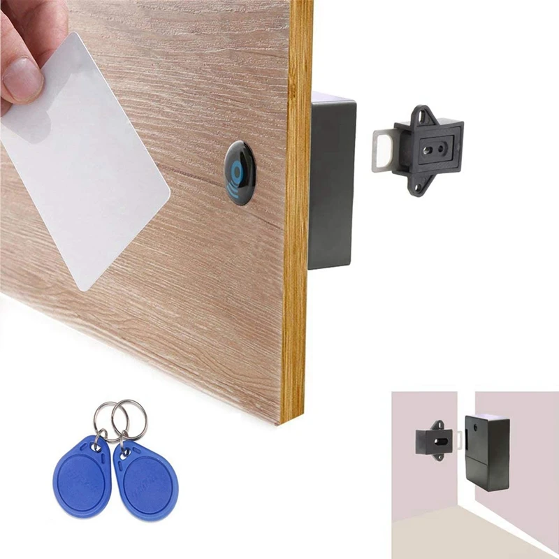 RFID Электронный замок для шкафа скрытый DIY деревянного шкафчика ящика бирка карт