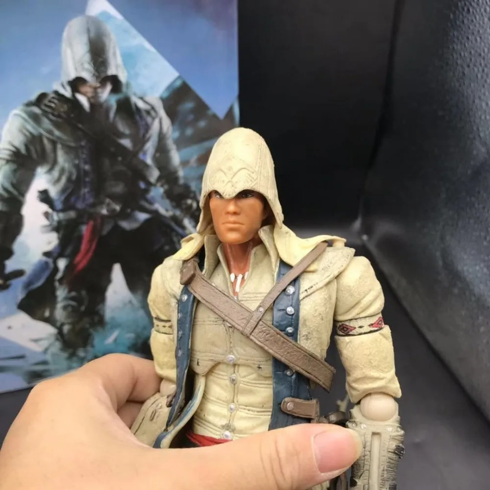 30 см/12 дюймов Assassin creed3 Play Arts Kai Conner Eden фрукты ПВХ фигурка Коллекционная модель игрушки подарок кукла