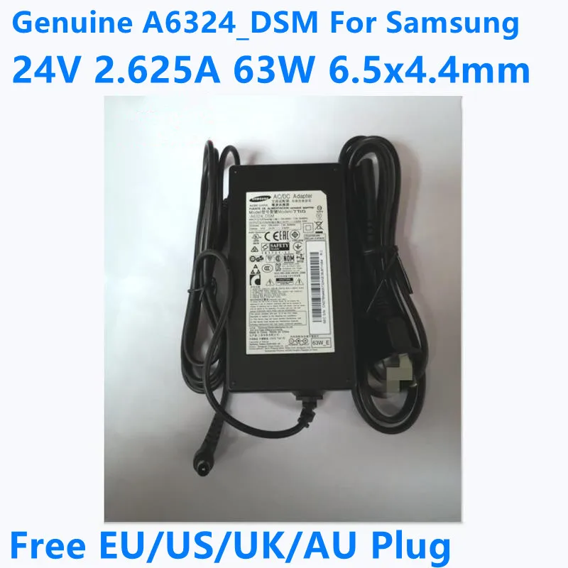 Оригинальный блок питания переменного тока 24 В а 63 Вт a6324 _ DSM для Samsung | Компьютеры