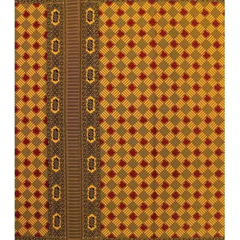 

High Quality New Popular African Veritable Wax Prints Fabric Pagne Wax Fabric For Sewing 6yards Cotton Fabric Wax Veritable