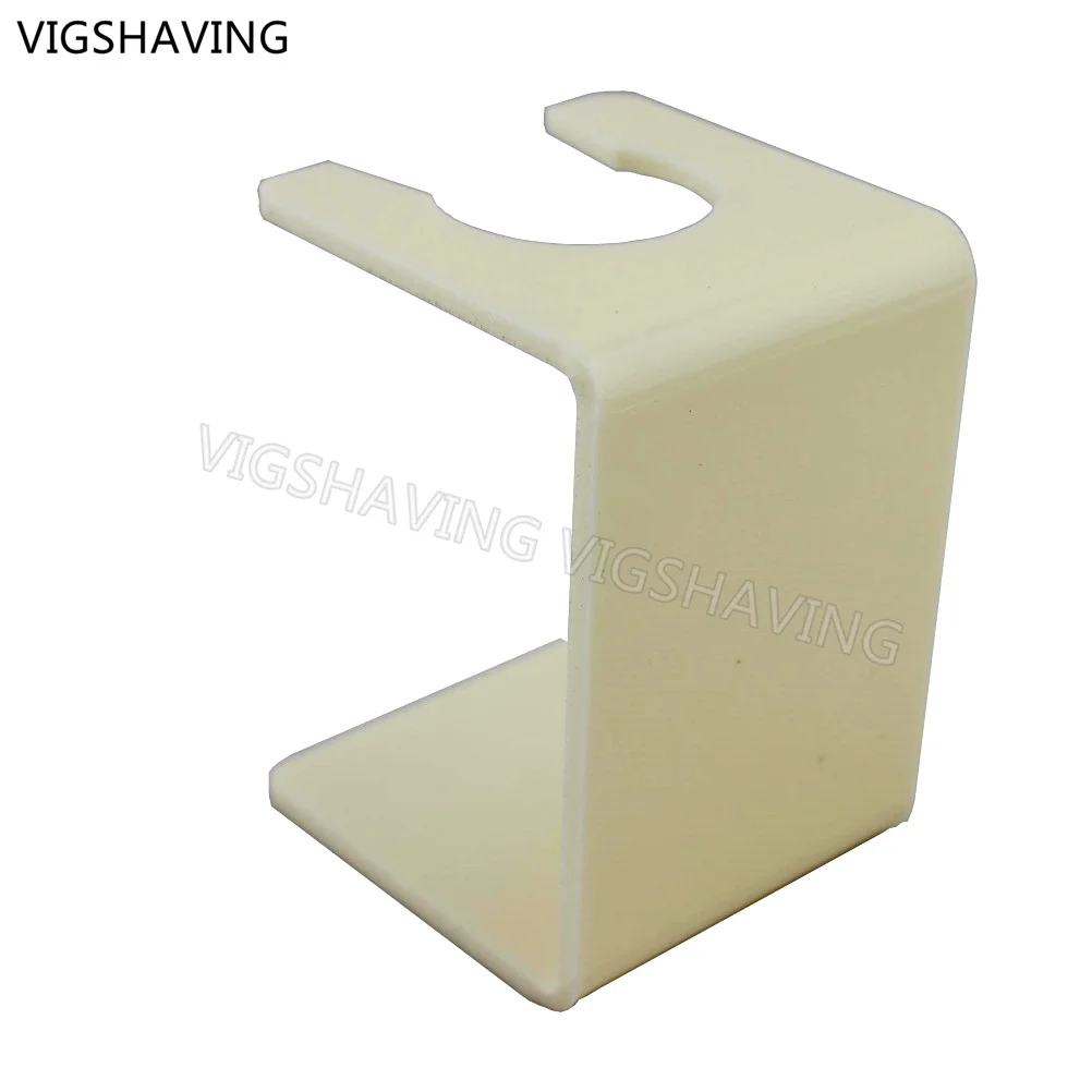 Акриловая подставка для бритья мужских кистей бежевого цвета|shaving stand|stand for