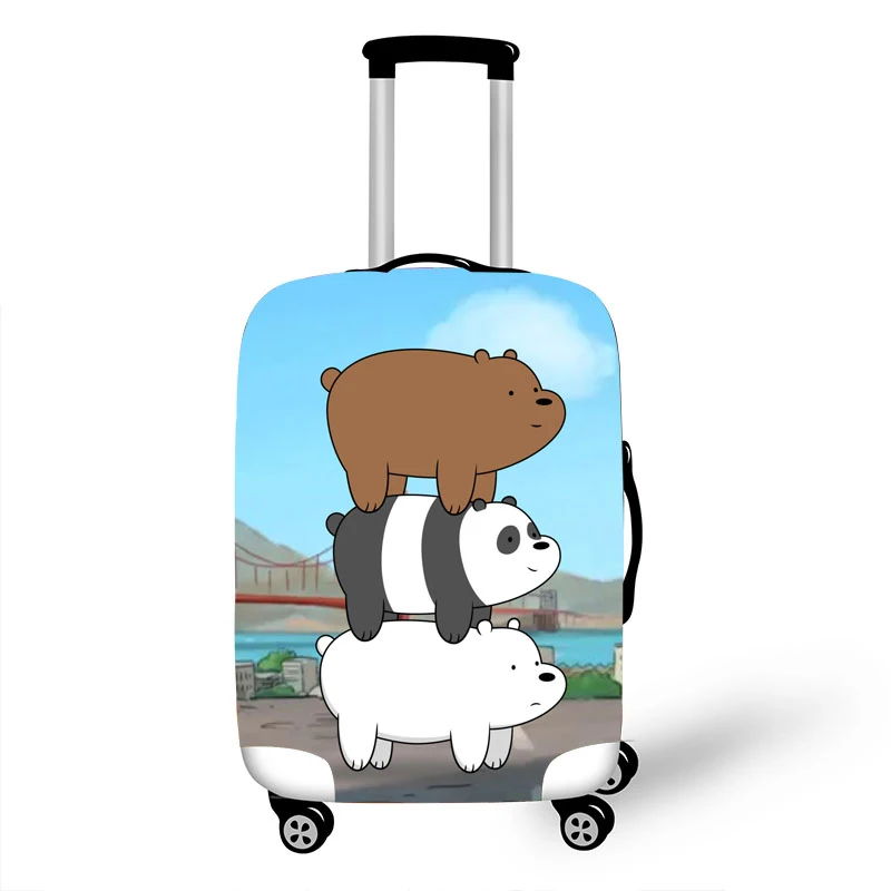 Защитный чехол для багажа для эластичного чемодана 18-32 дюймов Защитные Чехлы для путешествий аксессуары три медведя G1232