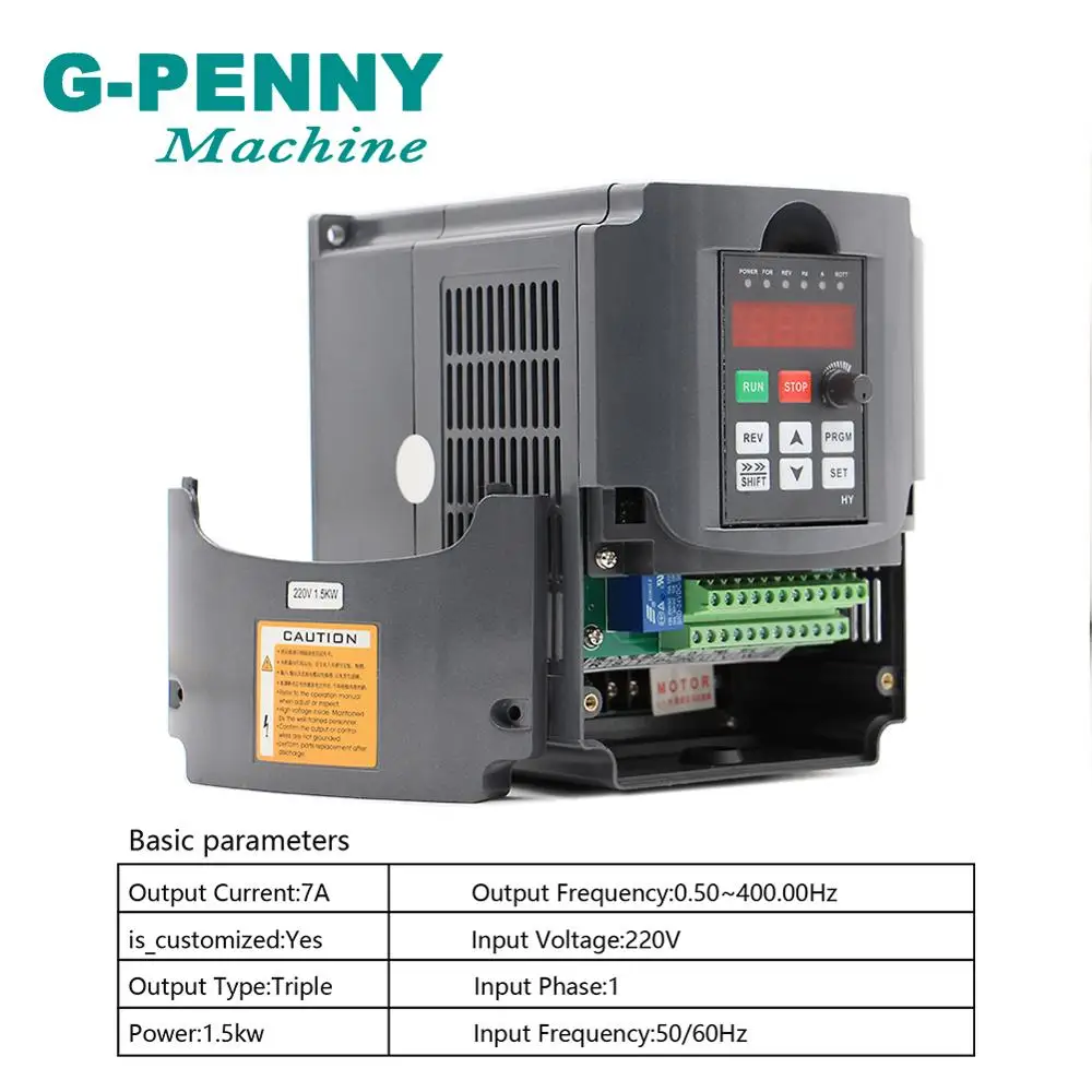 G-PENNY 800 Вт ER11 ЧПУ Водяное охлаждение шпинделя МОТОР деревянный Рабочий шпиндель+ 1,5 кВт инвертор/VFD Частотный драйвер контроль скорости