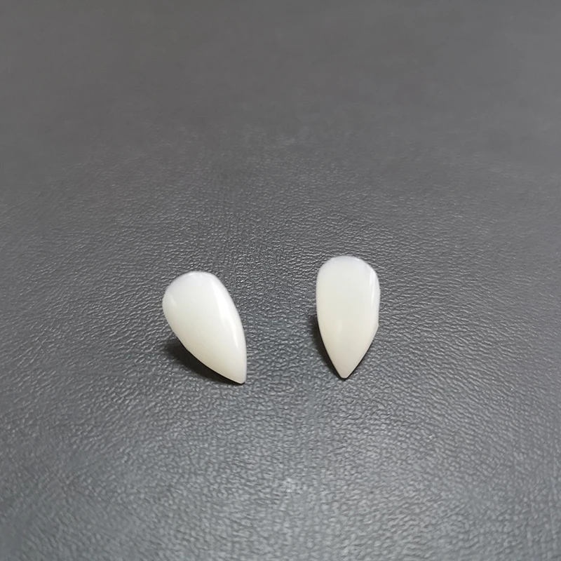 Bloodcurdling Vampire Werewolves Fangs Fake Dentures Teeth Costume Halloween Fad - Цвет: 1.5CM