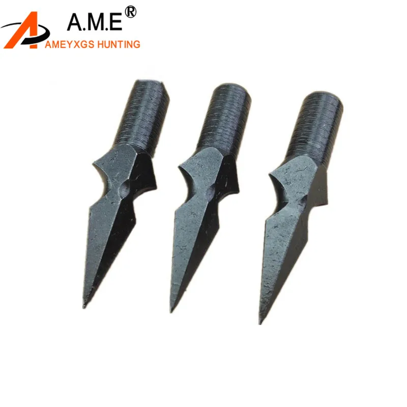 Archery Broadheads Arrowhead Hunting Tips Points Pack Of 6 Copper Whistling Arrow Heads Replaceable Archery Targeting Arrow Tips Broadheads For Compound Bow And Crossbow Arrows Gold Color