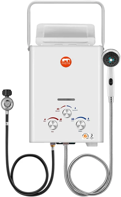 FVSTR-Carvn 6L/min Instant Tankless Hot Water Heater Boiler + Shower Head  LPG Gas 12KW home appliance - AliExpress