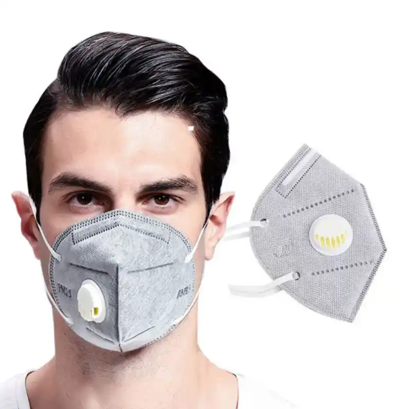1pcs Disposable Dust Mask With Filter Anti Pollution Breathable