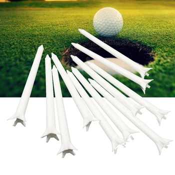 

100pcs Ball Holder Crown Durable Easy Install Mini Golf Tee Practice Outdoor Sport Claw Shape Low Friction Training Aids Club