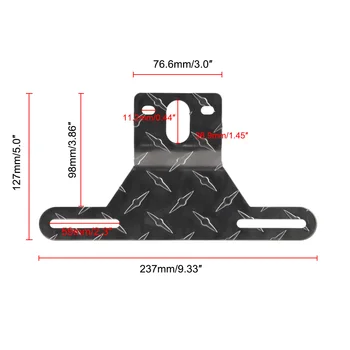

Mount License Plate bracket Support Holder Stand Accessories Replacement