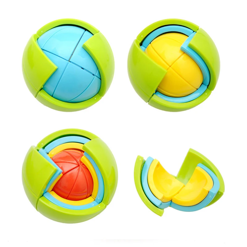 VLAMPO Three-dimensional Children's Toy 3D Magic Ball Maze Puzzle Interesting Maze Puzzle Intelligence Game Boy Girl Toys