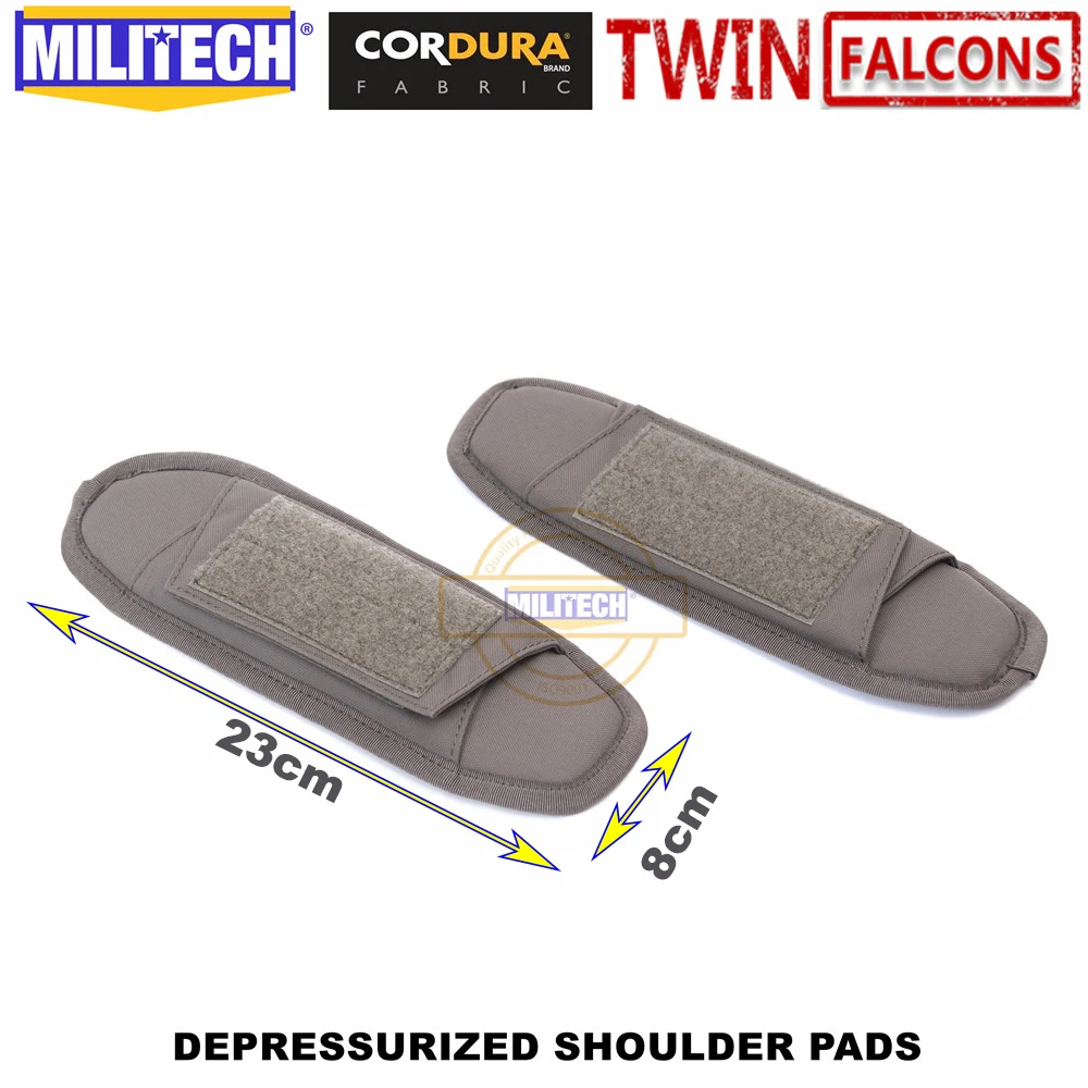 MILITECH twinfalcon TW Delustered Cordura плечевые накладки жилет подкладка плечевого ремня|Ремень