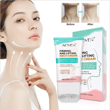 

Wheel Vitamin C+E Hydrating Shrink pores Neck Cream Nourish Moisturizing Soft Delicate Fade Fine Lines Reduce Double Chin Care