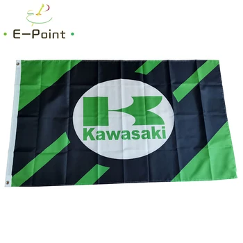 

Japan Kawasaki Motorcycles Flag 2ft*3ft (60*90cm) 3ft*5ft (90*150cm) Size Christmas Decorations for Home Flag Banner Gifts