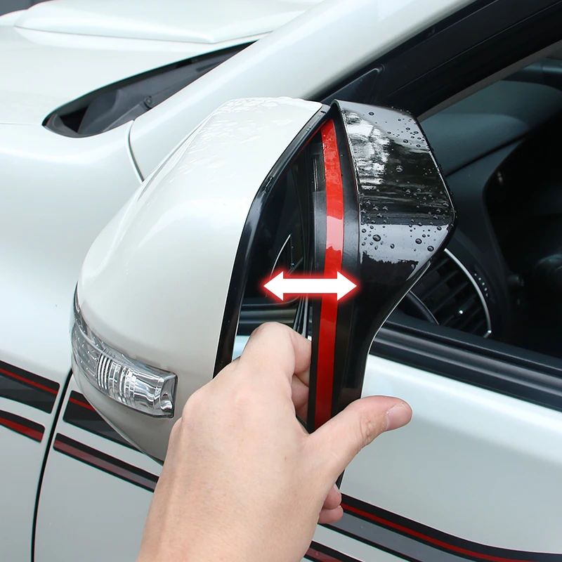 Suitable for Toyota Land Cruiser Prado 150 120 Rear View Mirror Rain Guard Rainproof Rainproof LC200 Modification Accessories