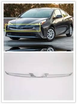 

Fit for Facelift Toyota Prius XW50 2019 2020 Car Styling ABS Chrome Car Front Center Grill Cover Trim 1pcs Auto Accessories