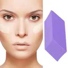 1 шт. фиолетовый спонж для макияжа Слик для женщин макияж основа губка Красота Макияж инструмент Аксессуары