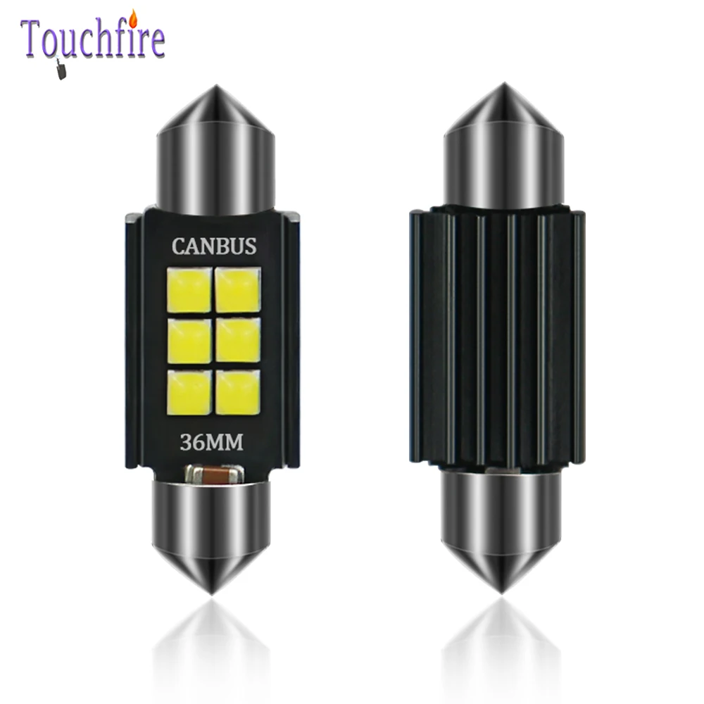 10 шт. C5W C10W гирлянда 31/36/39/41 мм Автомобильная лампочка 3030SMD 6LED Canbus Error Free авто Интерьер Чтение номерного знака купол светодиодные лампы 12V