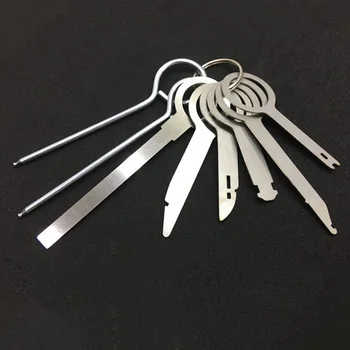 

Manual Tool Repair Auto Home Replacement Part Durable Handheld DIY Modify Car Stereo Removal Kit