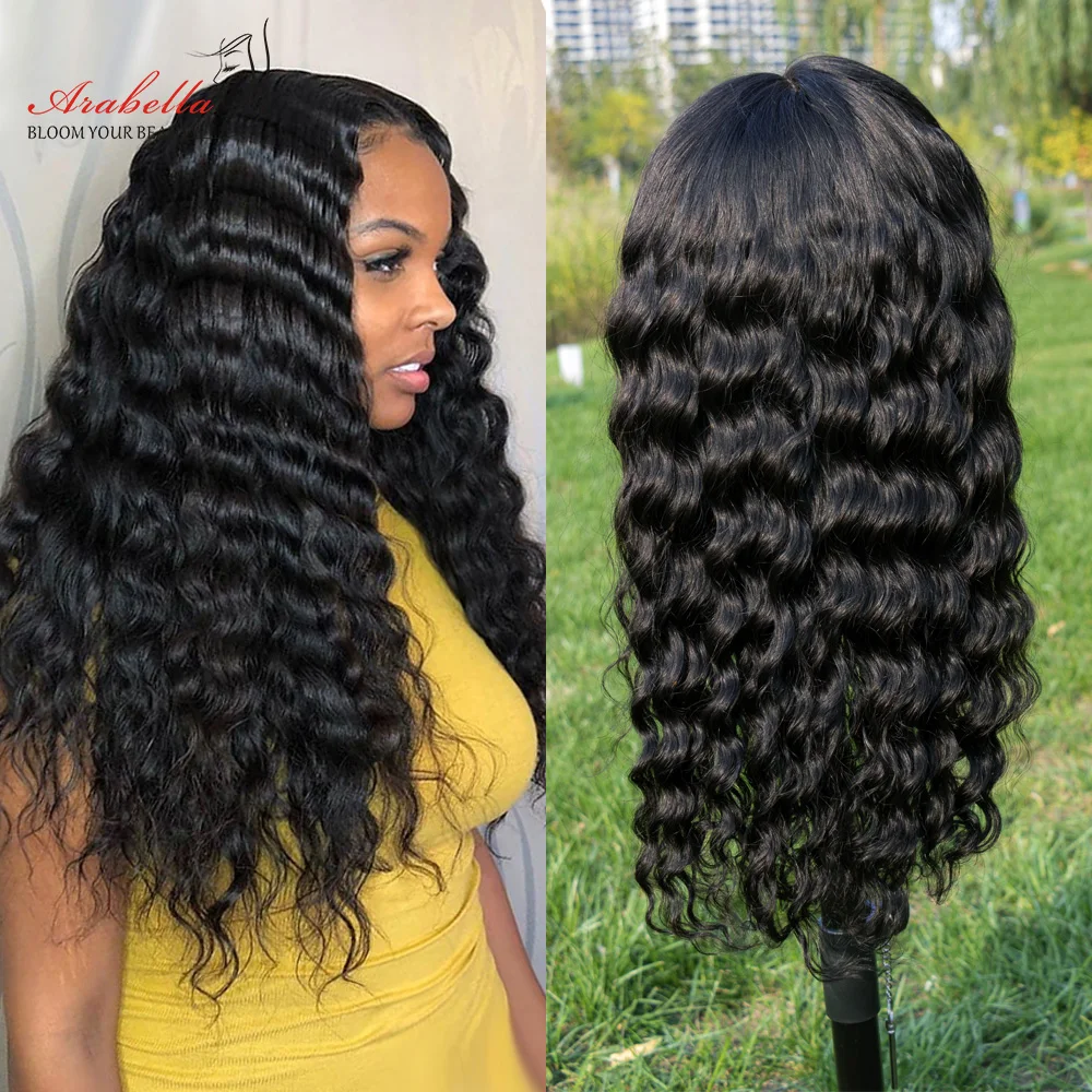 30 Inch Wigs Loose Deep Wave Lace Front Wig Glueless 13*4 Front Wig Arabella Hair Deep Wave Wig