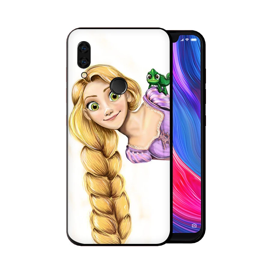 B3 EWAU Coque Рапунцель силиконовый чехол для телефона для Xiaomi Redmi Note 4 4X5, 6, 7, 8 Pro 5A премьер-8 T - Цвет: B3