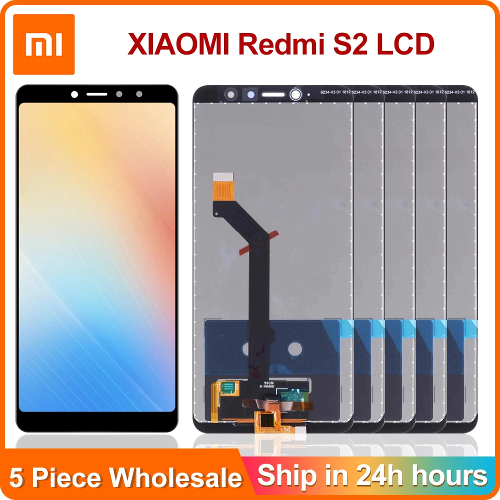 5 piece/lot Test For Xiaomi Redmi S2 LCD Display Digitizer Touch Screen Assembly Frame Y2 Global Version | Мобильные телефоны и