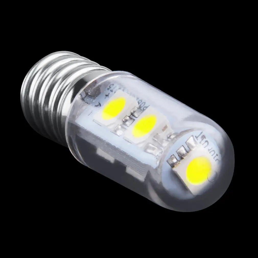 Новое поступление 1x мини E14 1 Вт 7 светодиодный 5050 SMD Природа/теплый белый холодильник светильник лампа, 110 В/220 В