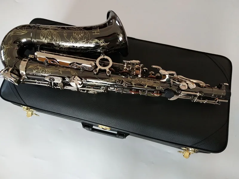 Germany JK SX90R Keilwerth Saxophone Alto Black Nickel Silver Alloy Alto Sax Brass Musical Instrument With Case Mouthpiece Copy