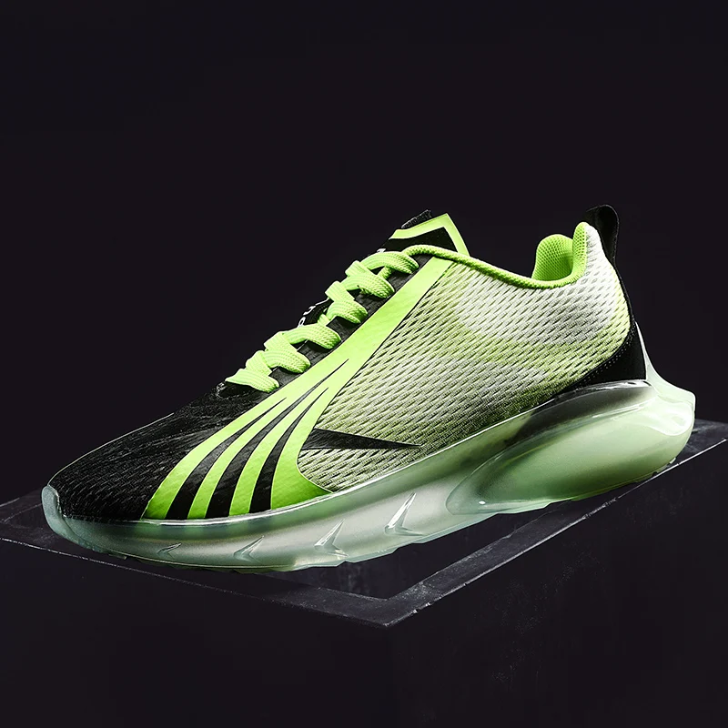 

Autumn net surface marathon sports running shoes popcorn travel leisure shock absorption ultra-lightweight running men's shoes