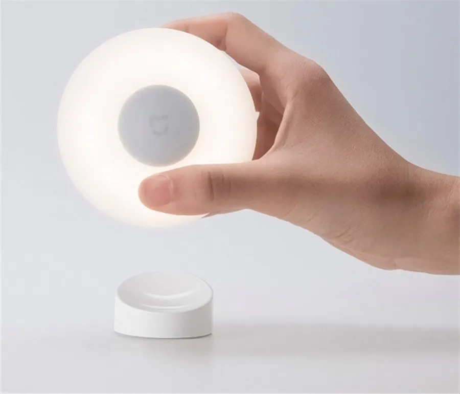 Новейший Xiaomi Mijia Ночной светильник 2 поколения Магнитная притяжение ночной Светильник 360 Вращающийся Регулируемый инфракрасный датчик тела