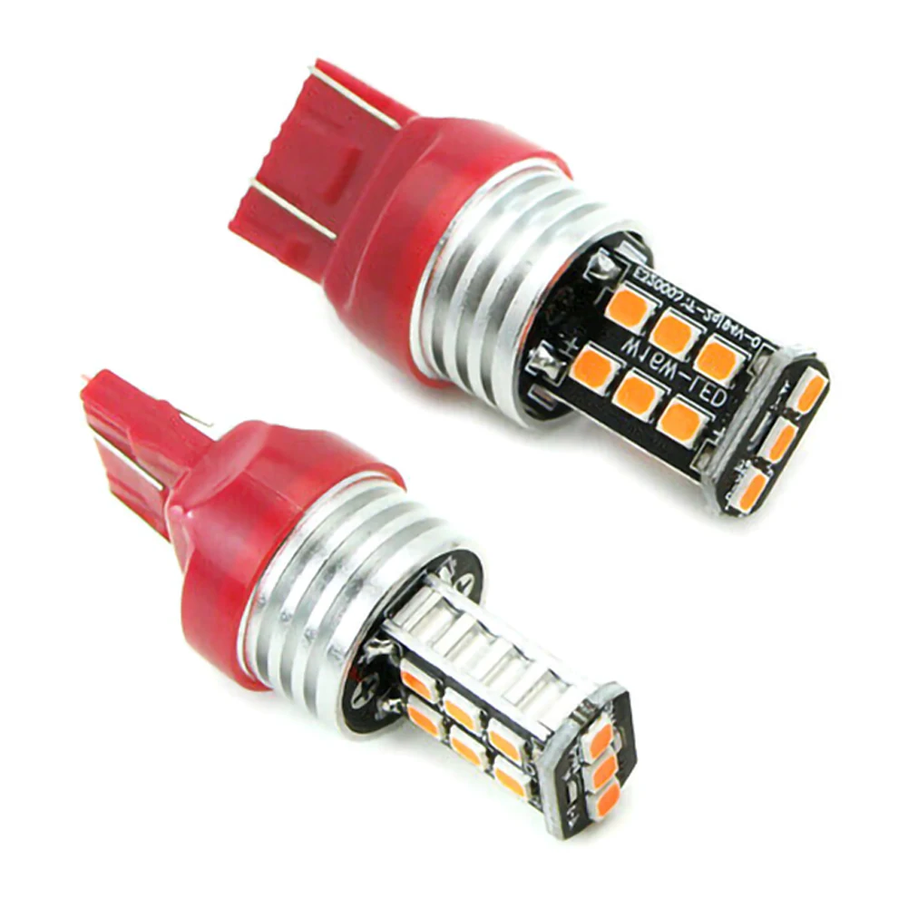 Красная Стробоскопическая/мигающая лампа на 15 светодиодный для Honda Accord стоп