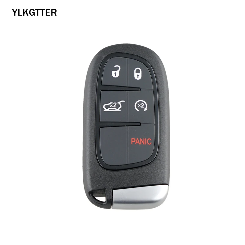 YLKGTTER 5 Button Remote Keyless Entry Smart Key for Dodge RAM with 433MHz Keyless Go ID46 Chip FCC: GQ4-54T YLKGTTER 5 Button Remote Keyless Entry Smart Key for Dodge RAM with 433MHz Keyless Go ID46 Chip FCC: GQ4-54T
