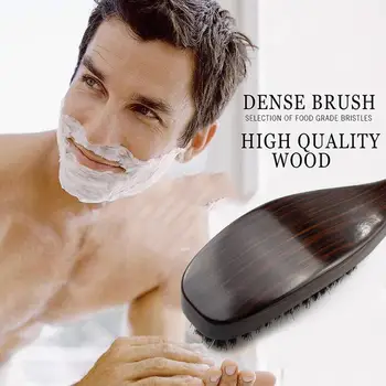 

Beard Brush With Long Handle Environmental Protection Anti-static Beard Hair Care Comb For Men High Quality Quick Delivery